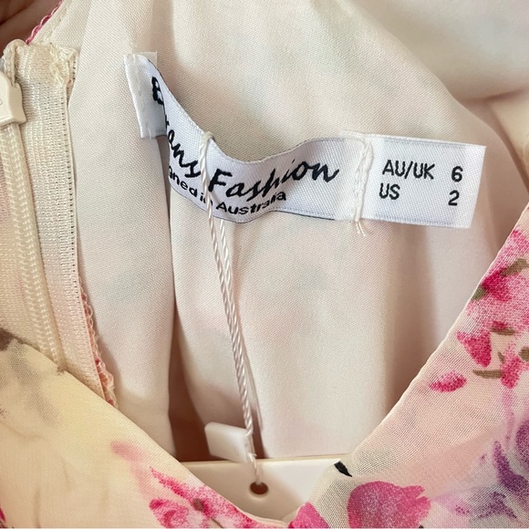 Hello Molly Tangerine Blooms Dress / Hello Molly Dress - Picture 5 of 6